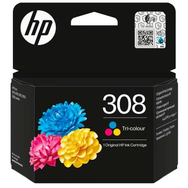 Hp 308 Tricolor Cartucho Original 7fp20ue - 120pag.
