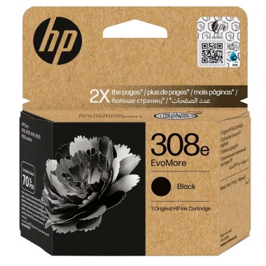 Hp 308XL Evo More Negro Cartucho Original 7fp22ue - 320pag.