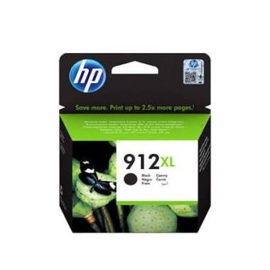 Hp 912XL Negro Cartucho De Tinta Original 3yl84ae 825k