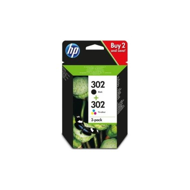Hp 302 Negro + Tricolor Multipack Original X4d37ae