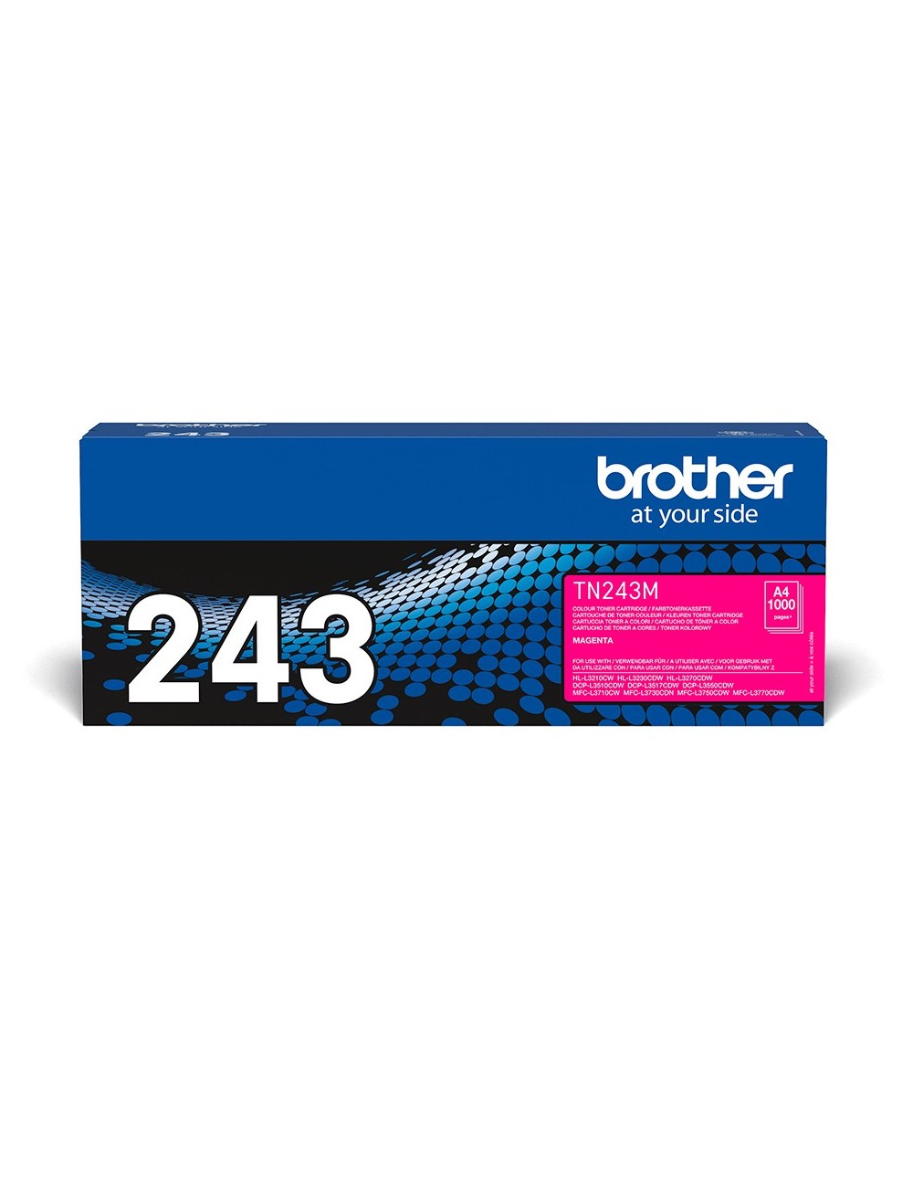 Brother TN243 Magenta Cartucho De Toner Original 1.0k