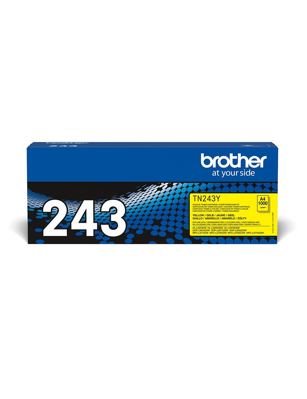 Brother TN243 YelloW Cartucho De Toner Original 1.0k
