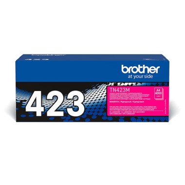 Brother TN423 Magenta Cartucho De Toner Original TN-423m