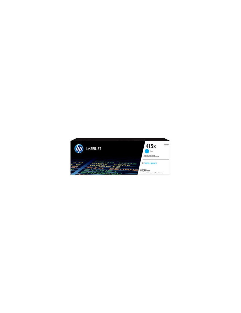 Hp W2031x Cyan Cartucho De Toner Nº415x Original 6.0k